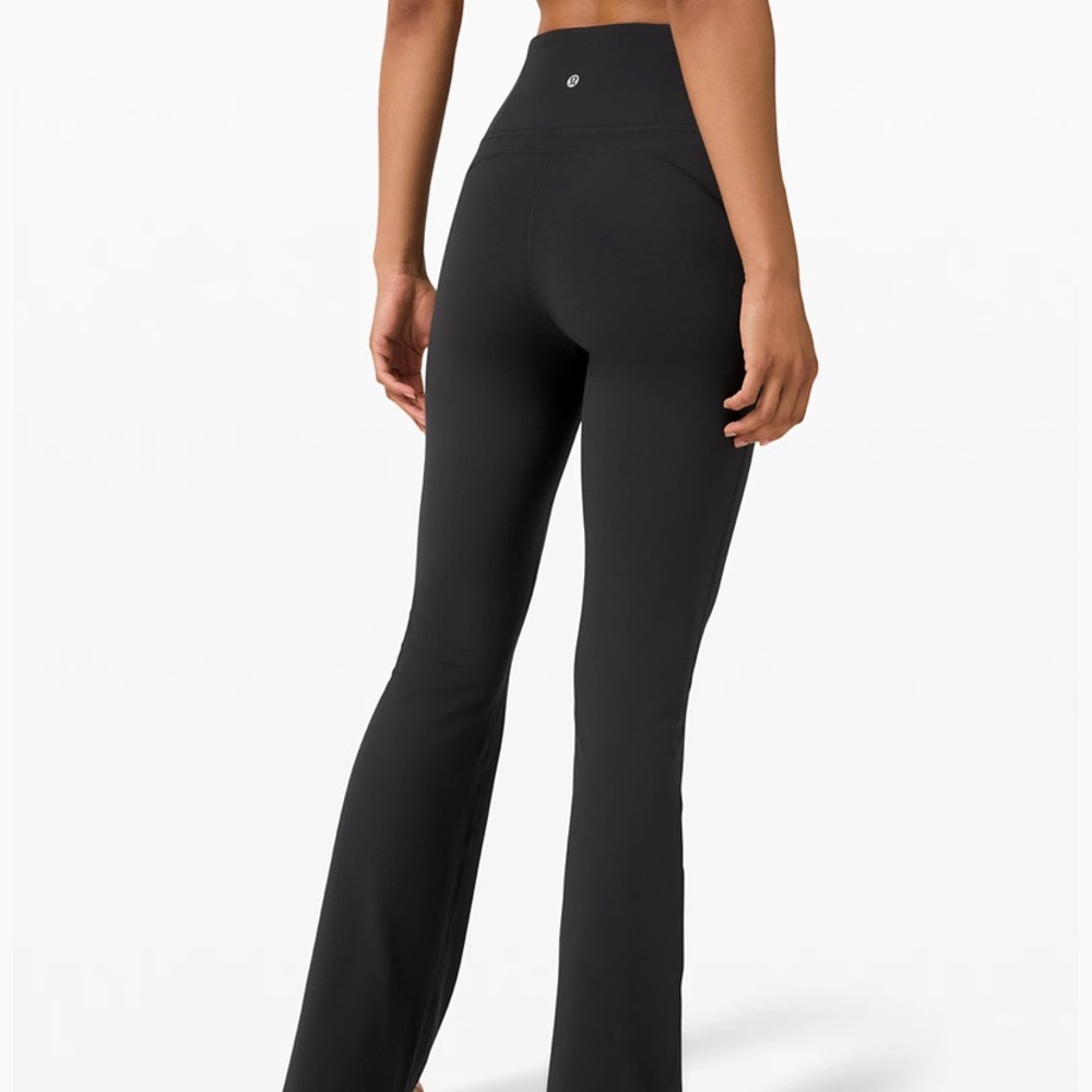 lululemon bell bottom yoga pants